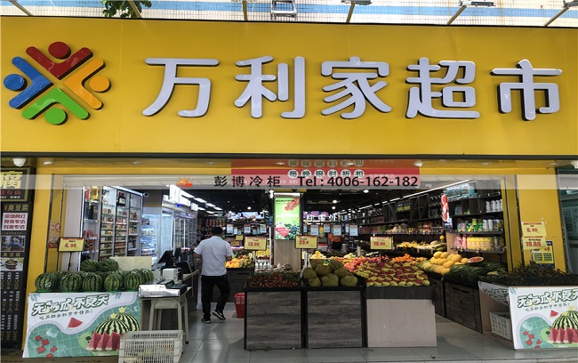 深圳市罗湖仙湖社区万利家超市 低温冷冻柜