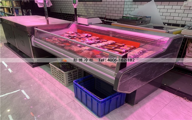 东莞市长盛南路松湖店（宜家优选生鲜超市） 风幕柜猪肉柜